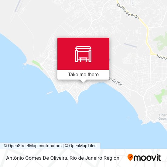 Antônio Gomes De Oliveira map