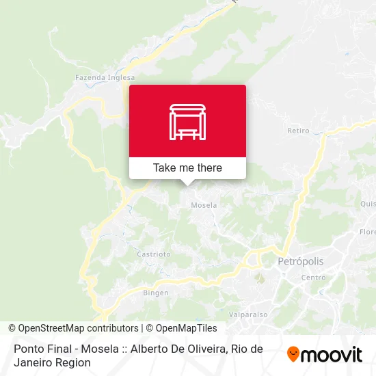 Ponto Final - Mosela :: Alberto De Oliveira map