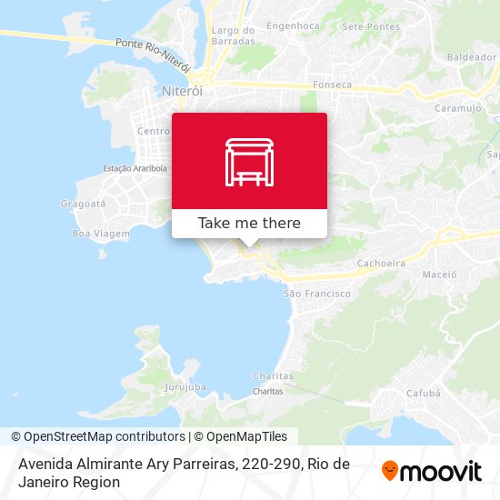 Avenida Almirante Ary Parreiras, 220-290 map