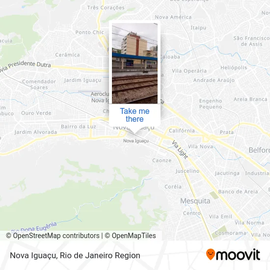 Nova Iguaçu map