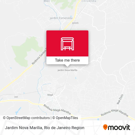 Jardim Nova Marília map