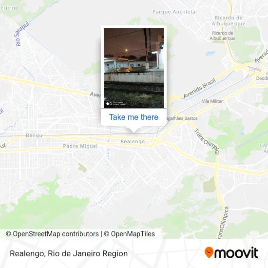 Realengo map
