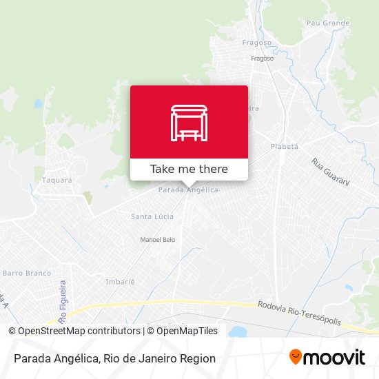 Parada Angélica map
