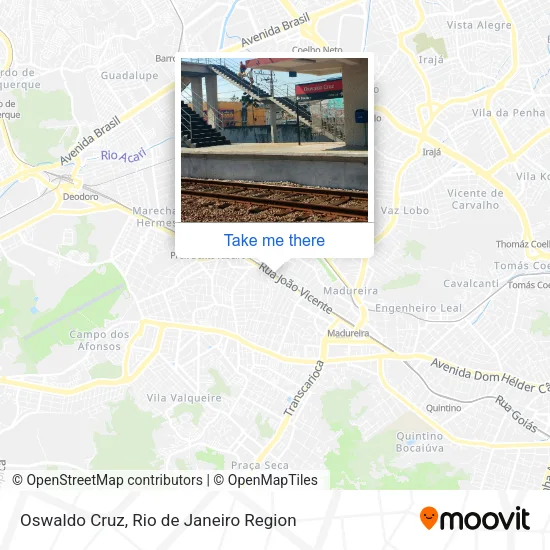 Oswaldo Cruz map