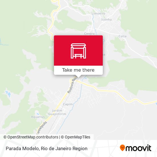 Parada Modelo map