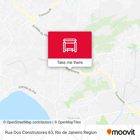 Rua Dos Construtores 63 map