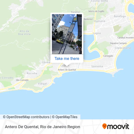 Antero De Quental map
