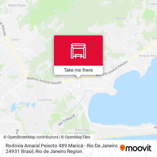 Rodovia Amaral Peixoto 489 Maricá - Rio De Janeiro 24931 Brasil map