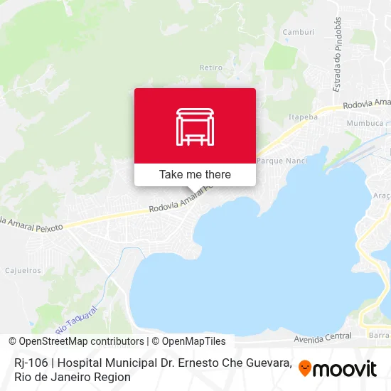 Rj-106 | Hospital Municipal Dr. Ernesto Che Guevara map