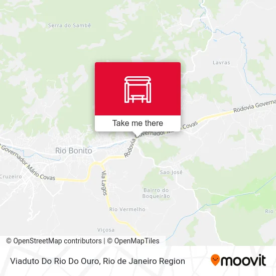 Viaduto Do Rio Do Ouro map