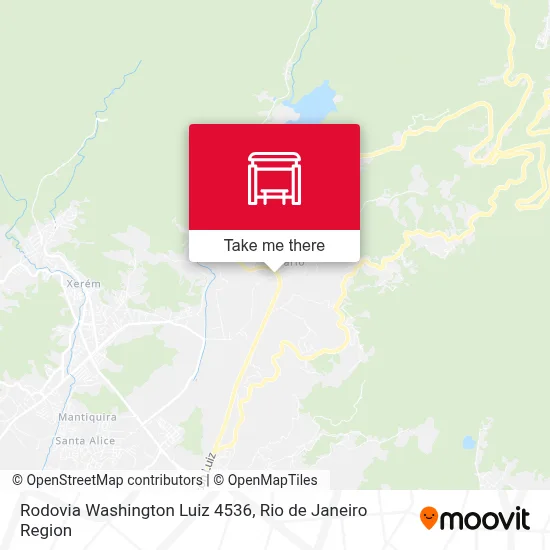 Rodovia Washington Luiz 4536 map
