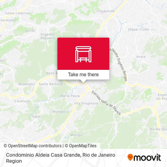 Condomínio Aldeia Casa Grande map