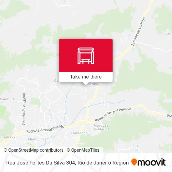 Rua José Fortes Da Silva 304 map
