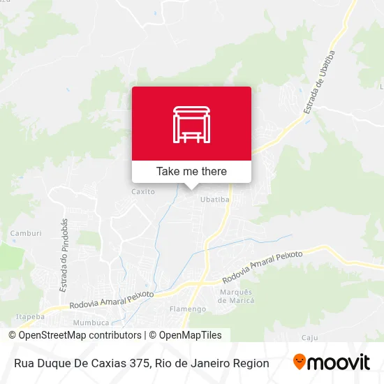 Rua Duque De Caxias 375 map