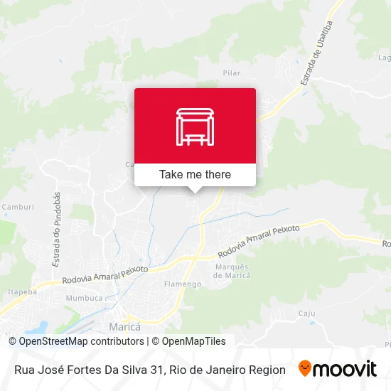 Rua José Fortes Da Silva 31 map