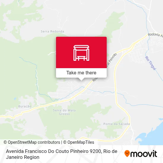 Avenida Francisco Do Couto Pinheiro 9200 map