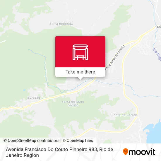 Avenida Francisco Do Couto Pinheiro 983 map