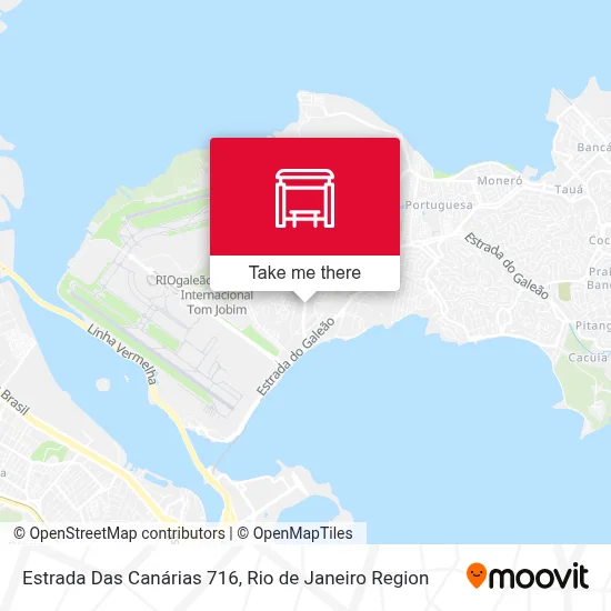 Estrada Das Canárias 716 map