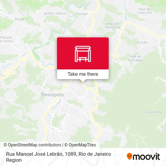 Rua Manoel José Lebrão, 1089 map