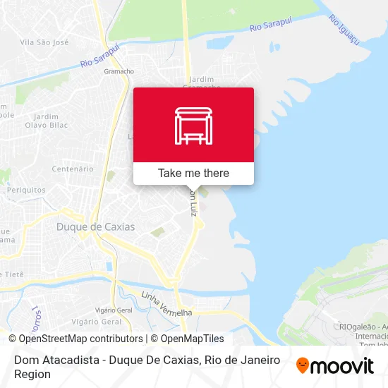 Dom Atacadista - Duque De Caxias map
