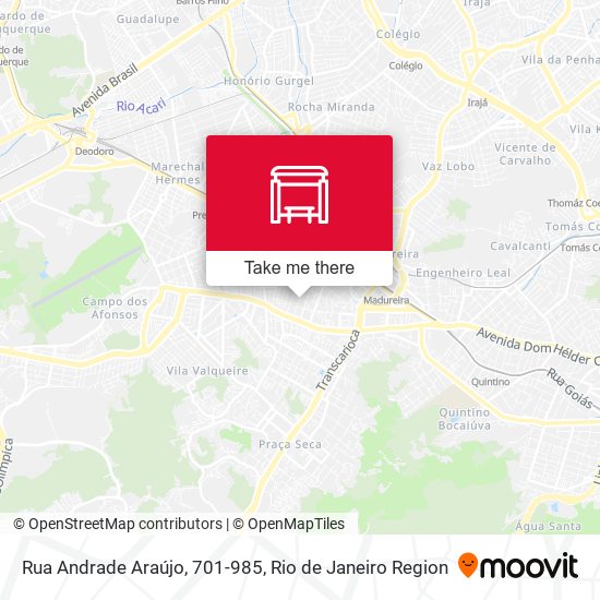 Rua Andrade Araújo, 701-985 map