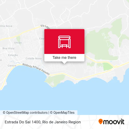 Estrada Do Sal 1400 map