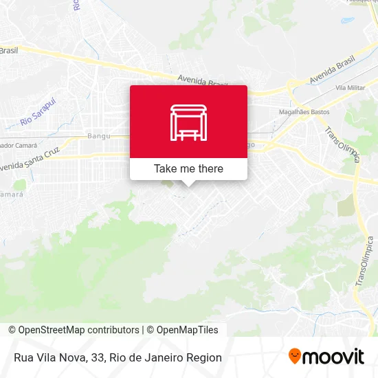 Rua Vila Nova, 33 map