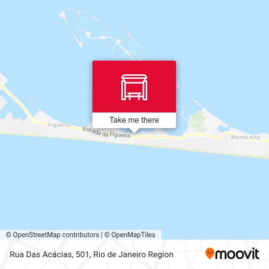 Rua Das Acácias, 501 map