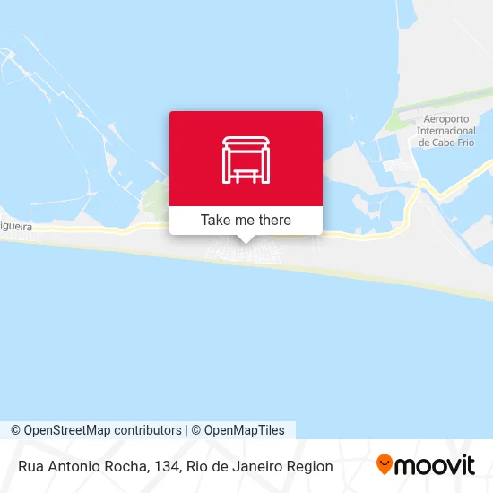 Rua Antonio Rocha, 134 map