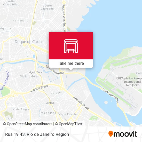 Rua 19 43 map
