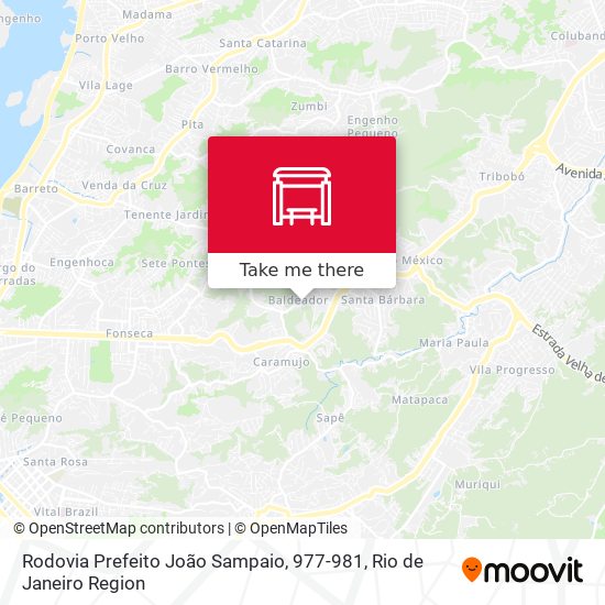 Rodovia Prefeito João Sampaio, 977-981 map