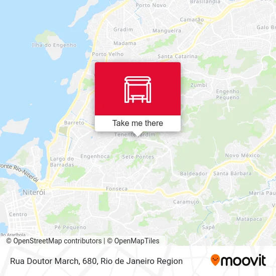 Rua Doutor March, 680 map