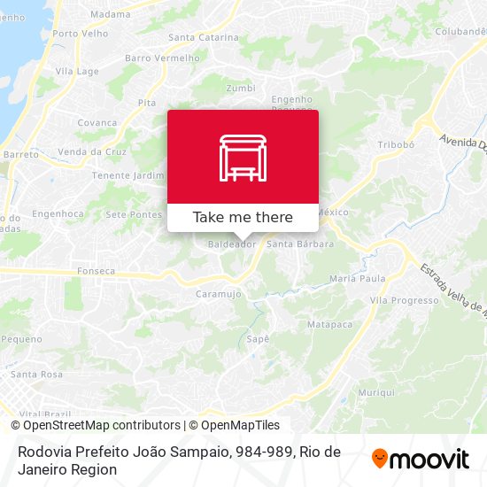 Rodovia Prefeito João Sampaio, 984-989 map