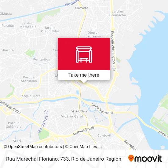 Rua Marechal Floriano, 733 map