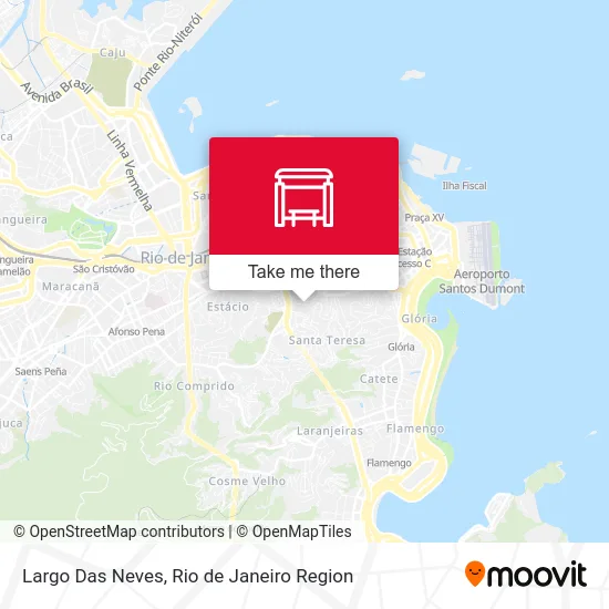 Largo Das Neves map