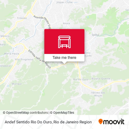 Andef Sentido Rio Do Ouro map