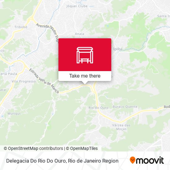 Mapa Delegacia Do Rio Do Ouro