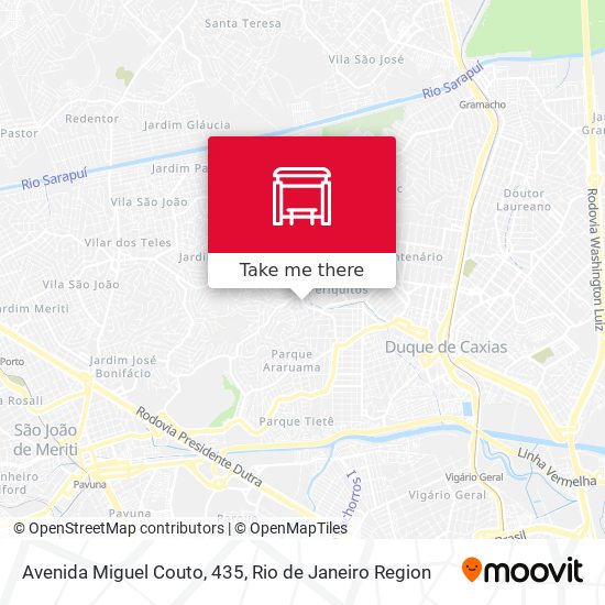 Avenida Miguel Couto, 435 map
