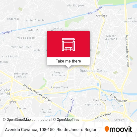 Avenida Covanca, 108-150 map