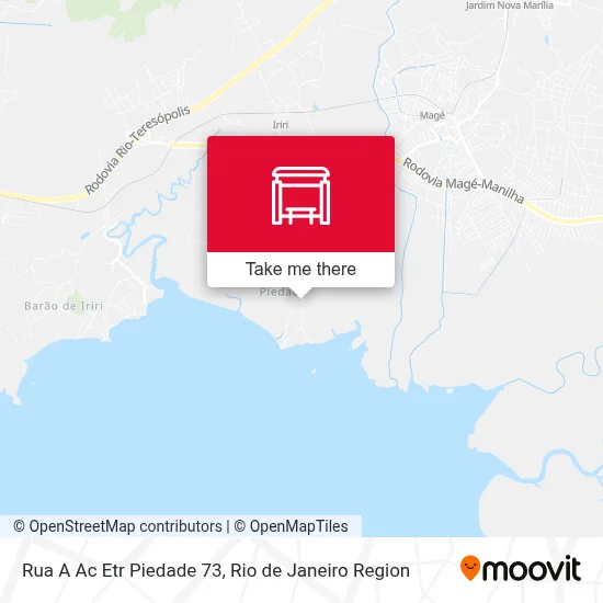 Rua A Ac Etr Piedade 73 map