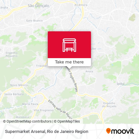 Supermarket Arsenal map