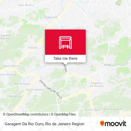 Garagem Da Rio Ouro map