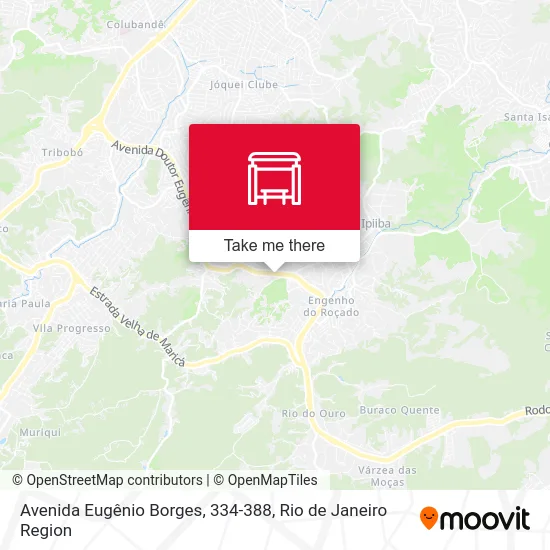 Avenida Eugênio Borges, 334-388 map
