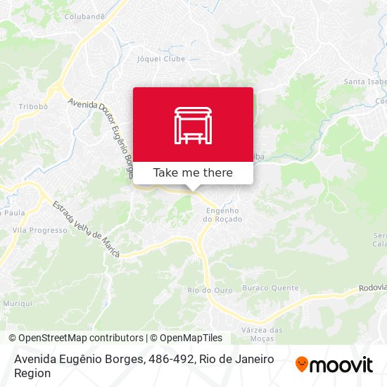 Avenida Eugênio Borges, 486-492 map