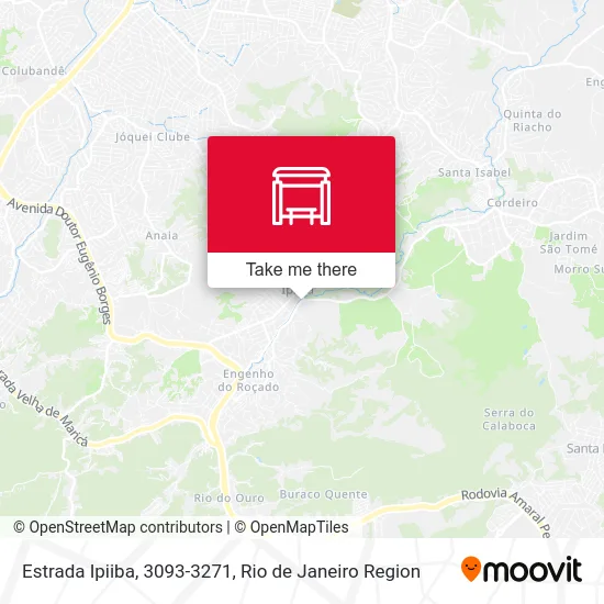 Estrada Ipiiba, 3093-3271 map