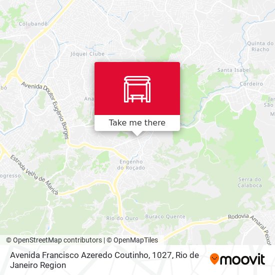 Avenida Francisco Azeredo Coutinho, 1027 map