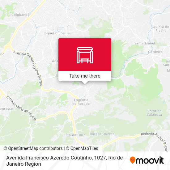 Avenida Francisco Azeredo Coutinho, 1027 map