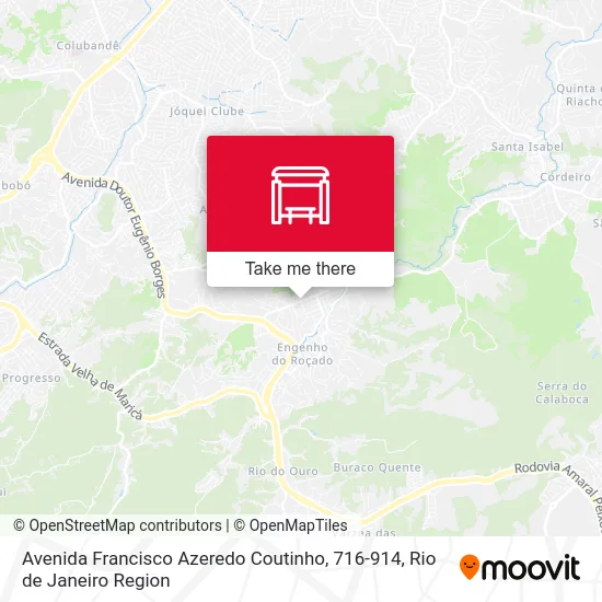 Avenida Francisco Azeredo Coutinho, 716-914 map