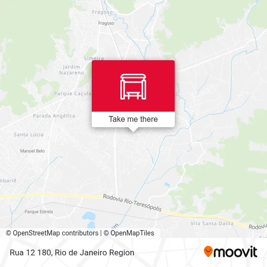 Rua 12 180 map