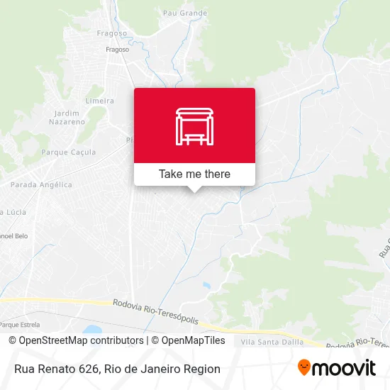 Rua Renato 626 map